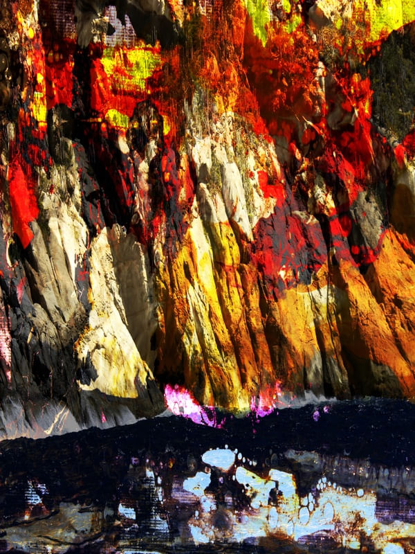 ABSTRATO NATUREZA COM N°03 ARTISTA GLORIA RIMES