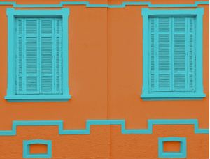 WINDOWS ORANGE TEAL