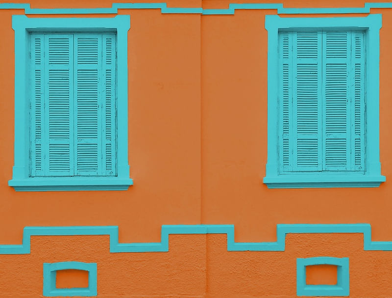 WINDOWS ORANGE TEAL
