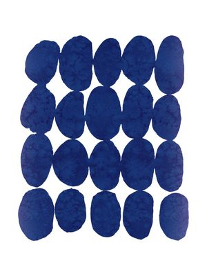 WATERCOLOR BLUE CIRCLES