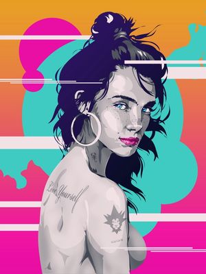 COLORS OF JULY :: GLAM GIRL