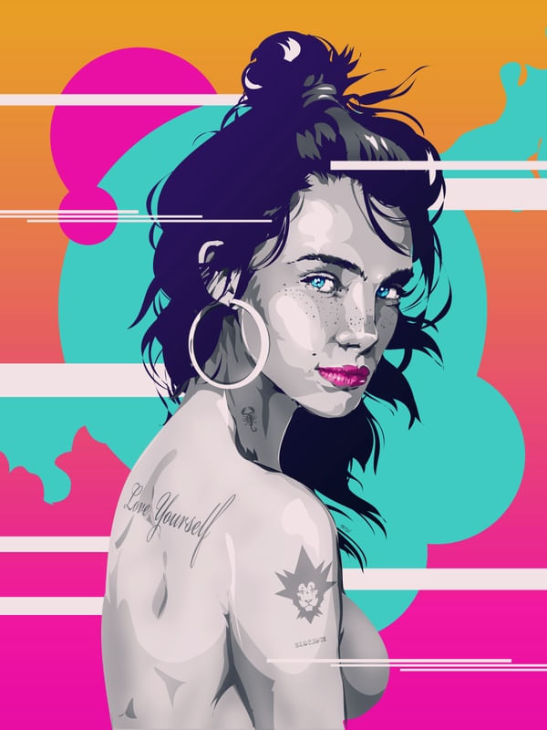 COLORS OF JULY :: GLAM GIRL
