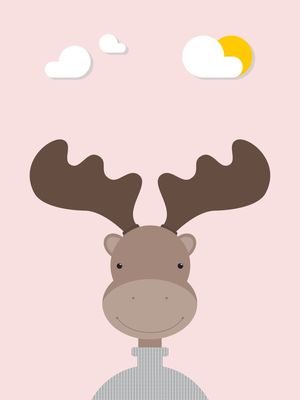 ELK ? COLORFUL ILLUSTRATION