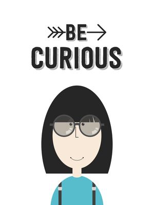 THAT'S EMMA "BE CURIOUS" ? COLORFUL ILLUSTRATION