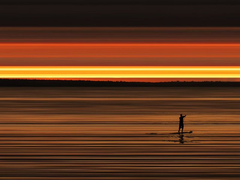 PÔR DO SOL NO AMAZONAS