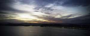 PÔR DO SOL EM SANTOS/SP - VS2 EX1