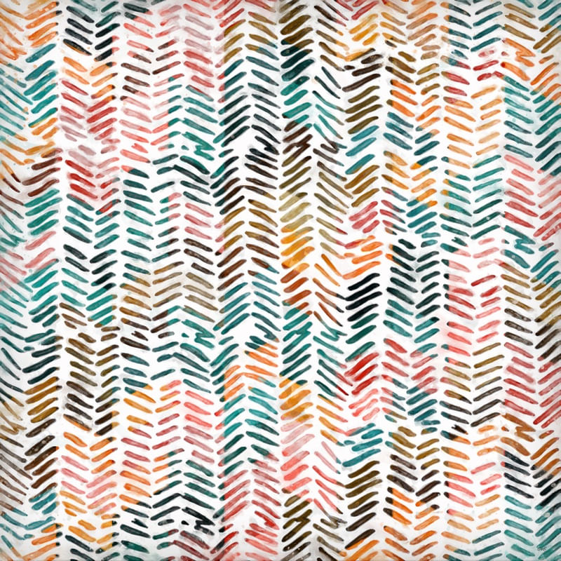 GRAFISMO MULTI COLORIDO QUASE GEOMETRICO