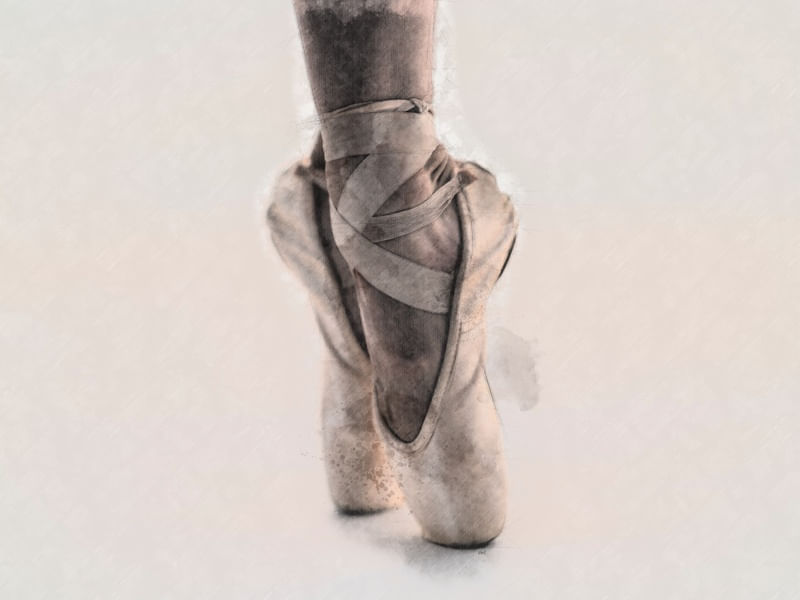 SKETCH PÉS DE BAILARINA
