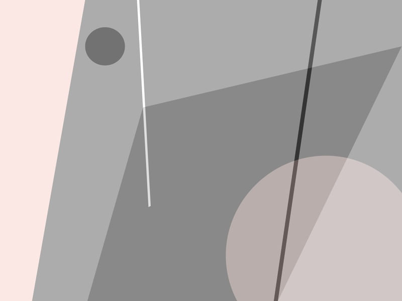 ABSTRACT ROSE AND SILVER