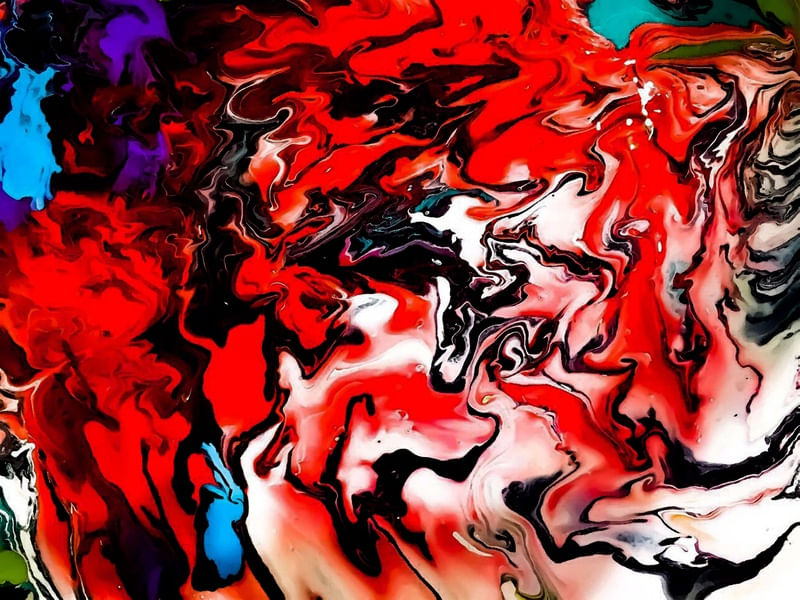 VERMELHO AZULADO