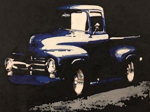 BLUE CHEVY