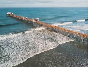 PIER DE OCEANSIDE, CALIFORNIA