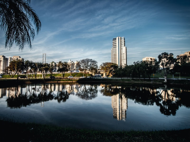 LAGO NA ENTRADA DE JUNDIAÍ