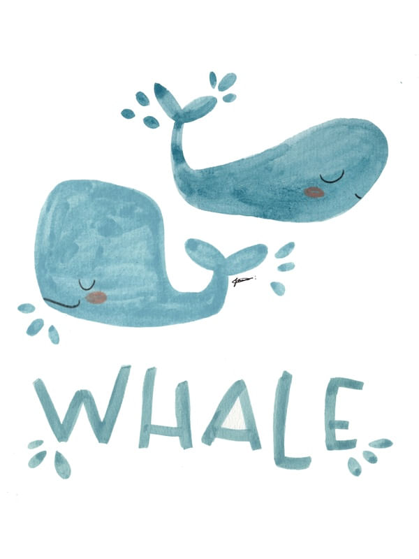 DUAS WHALES RETRATO