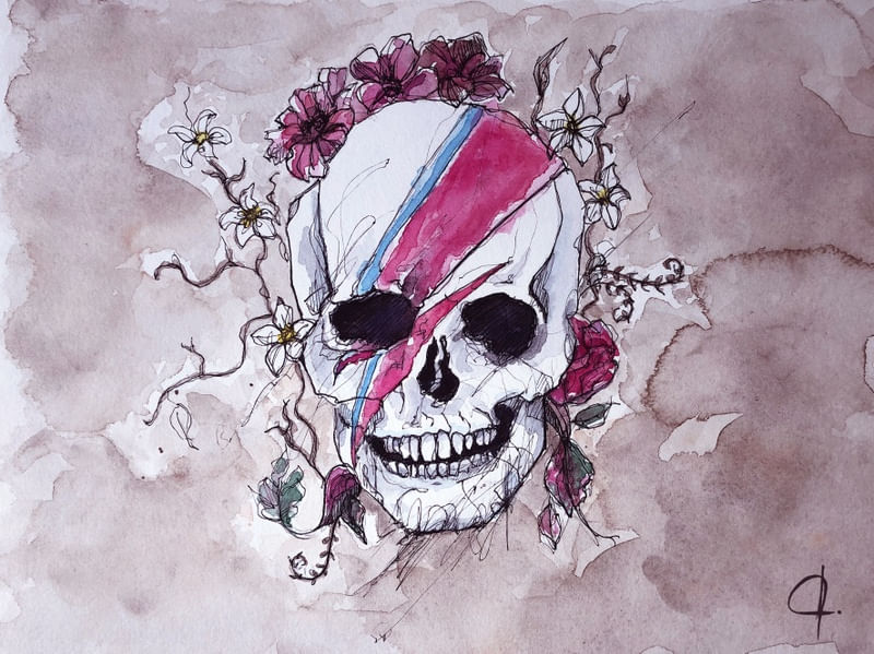DAVID BOWIE - SUGARSKULL