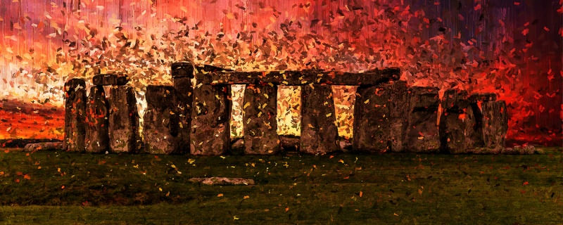 STONEHENGE EM TINTA