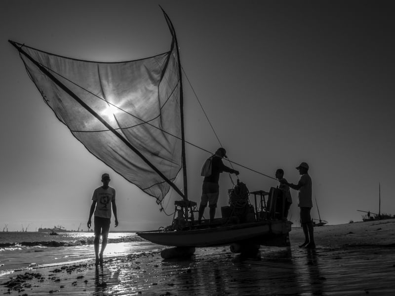 JANGADEIROS AO AMANHECER_III_PECÉM_PNW
