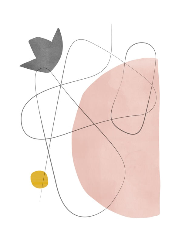 COMPOSIÇÃO ABSTRATA COM LINHAS CINZENTAS 2