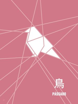 PÁSSARO 2 - SÉRIE ORIGAMI