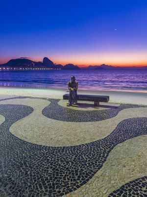 AMANHECER EM COPACABANA, RIO DE JANEIRO