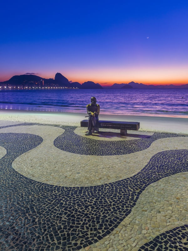 AMANHECER EM COPACABANA, RIO DE JANEIRO