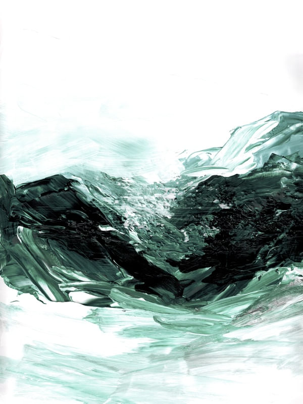 NOTHING IS IMMOVEABLE, EMERALD GREEN 2