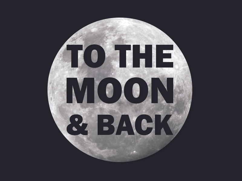 THE MOON FUNDO PRETO