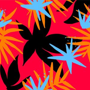 FLORAL VERMELHO 1