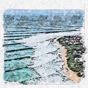 JBAY SKETCH SURF SPOT