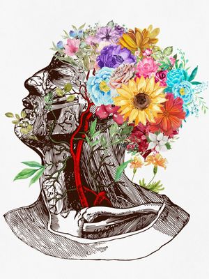 HEAD ANATOMY FLOWERS 2