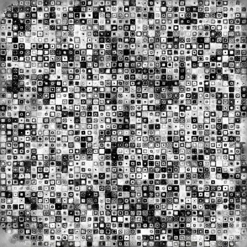 QUADRADOS QUADRADOS MONOCROMATICO