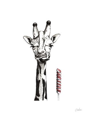 PERALTA, GIRAFA COM PIRULITO 1