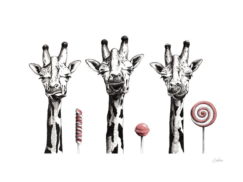 PERALTA, ISAURA E MAGNÓLIA (GIRAFAS E PIRULITOS 2)