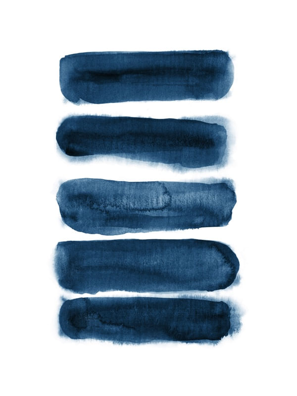 TRAÇADOS DE AQUARELA AZUIS