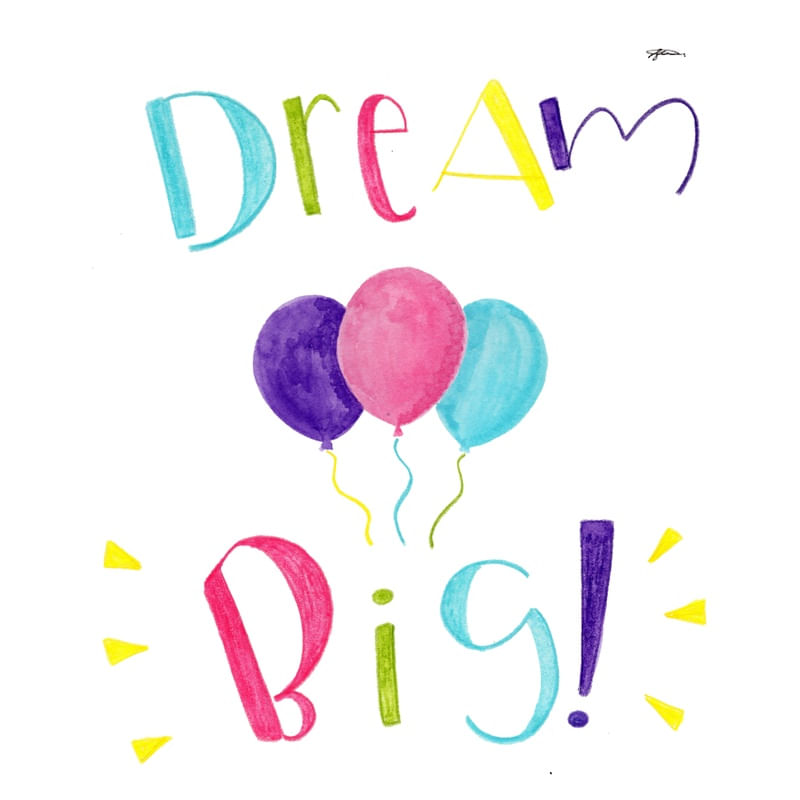 DREAM BIG BALOON