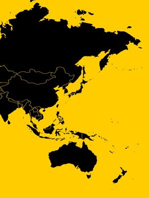 MAPA MUNDI PRETO FUNDO AMARELO OURO PARTE 3 DE 3