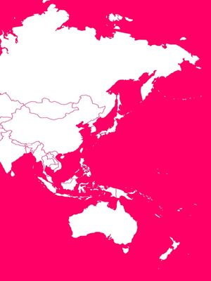 MAPA MUNDI BRANCO FUNDO VERMELHO INTENSO PARTE 3 DE 3