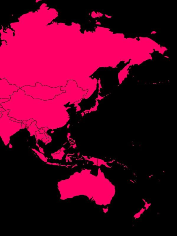 MAPA MUNDI VERMELHO INTENSO FUNDO PRETO PARTE 3 DE 3