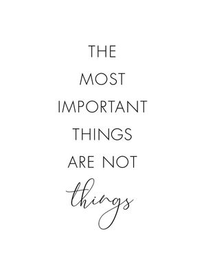 IMPORTANT THINGS