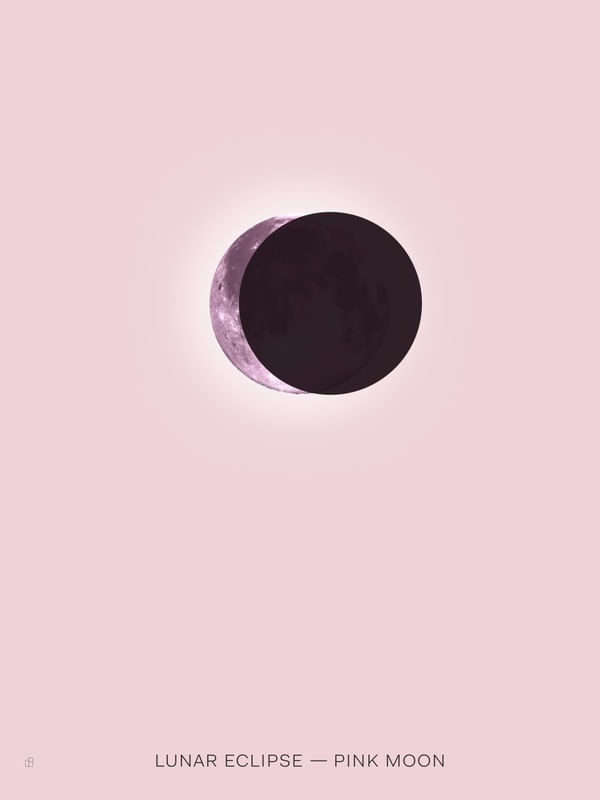 LUNAR ECLIPSE - PINK MOON
