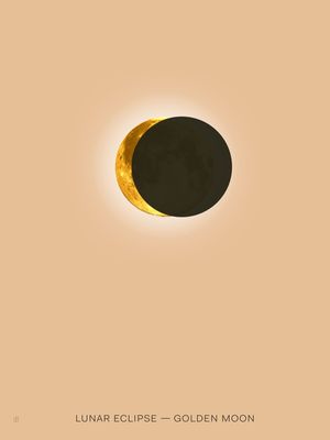 LUNAR ECLIPSE - GOLDEN MOON