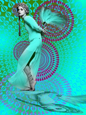 SUPERMODEL DONNA MITCHELL 1 - SUPERMODELS OF THE SIXTIES SERIES