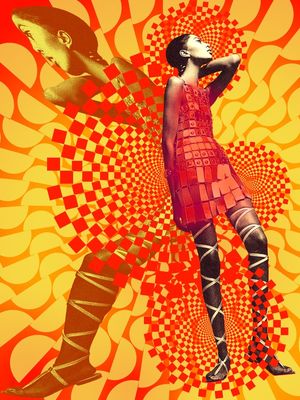 SUPERMODEL DONYALE LUNA 1 - SUPERMODELS OF THE SIXTIES SERIES