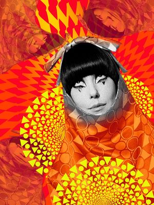 SUPERMODEL PEGGY MOFFITT 3 - SUPERMODELS OF THE SIXTIES SERIES