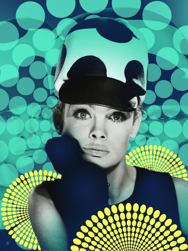 SUPERMODEL JEAN SHRIMPTON 2 - SUPERMODELS OF THE SIXTIES SERIES
