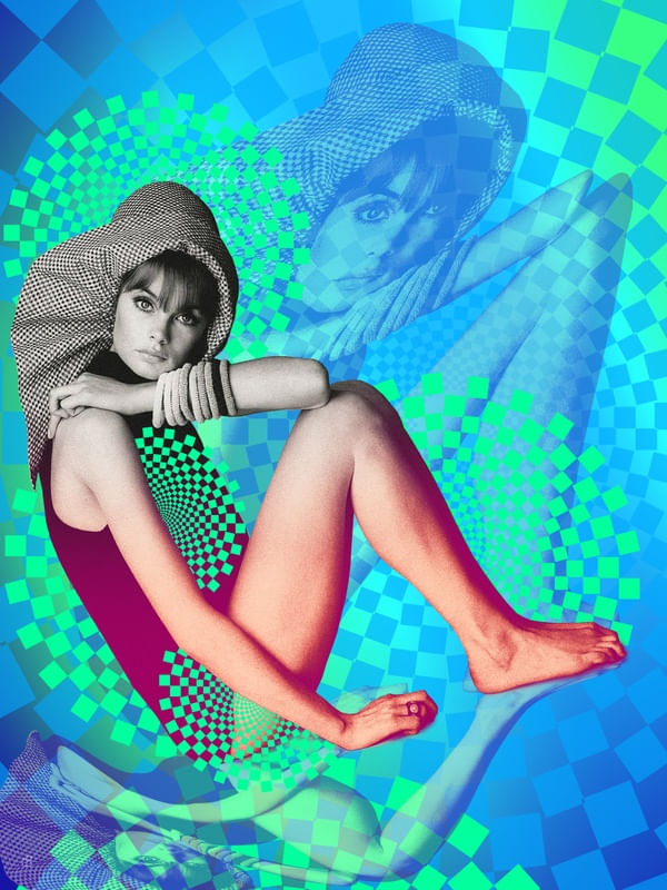 SUPERMODEL JEAN SHRIMPTON 1 - SUPERMODELS OF THE SIXTIES SERIES