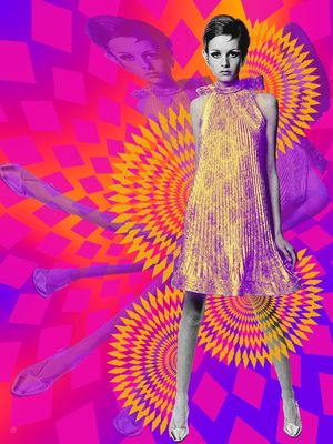 SUPERMODEL TWIGGY 1 - SUPERMODELS OF THE SIXTIES SERIES