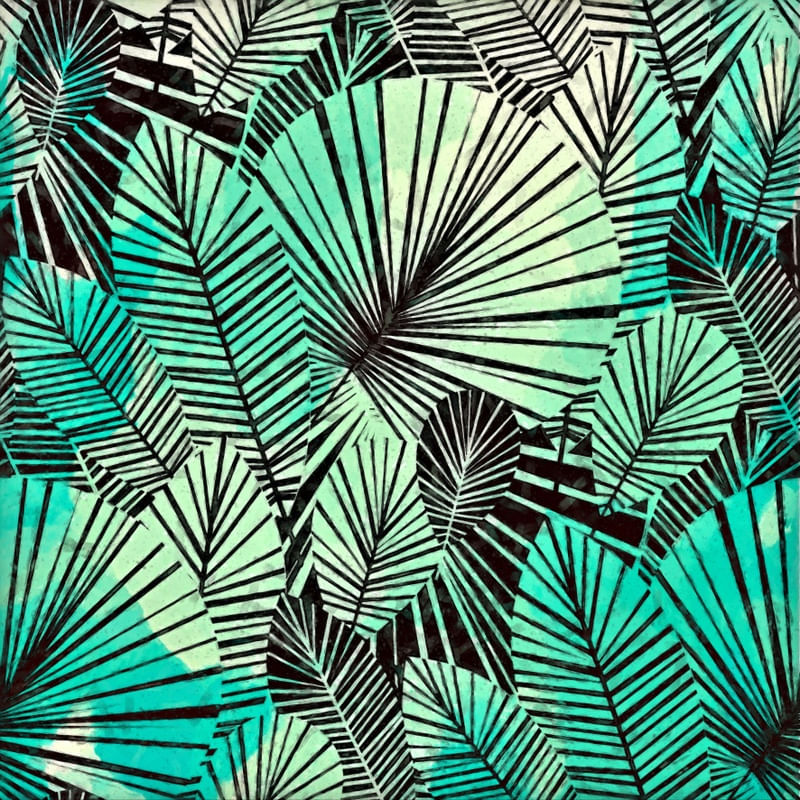 ESQUELETO FLORAL VERDE