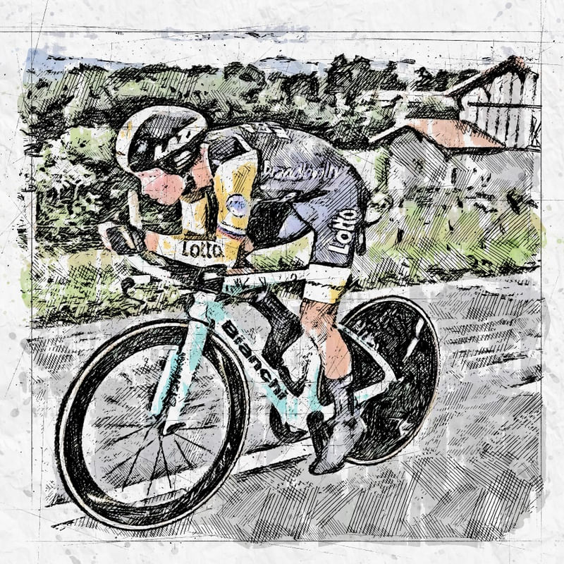 CICLISMO ESTRADA CONTRA O RELÓGIO SKETCH