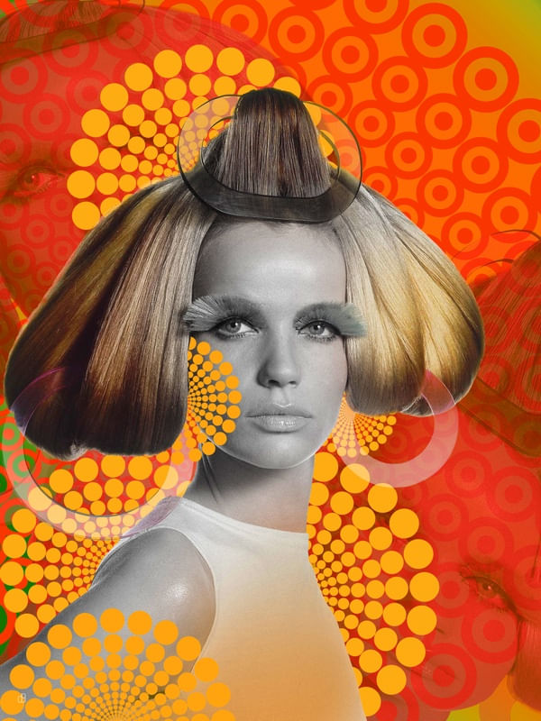 SUPERMODEL VERUSCHKA 3 - SUPERMODELS OF THE SIXTIES SERIES